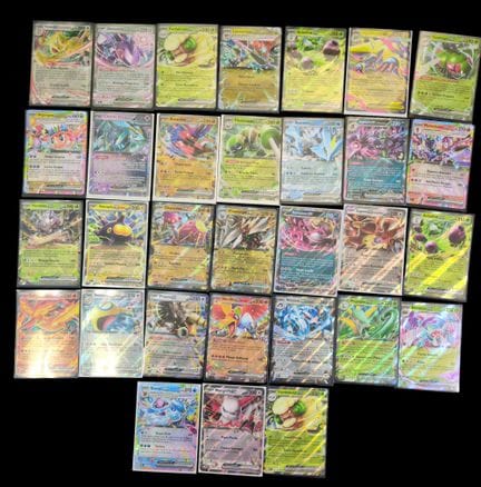 Set of 31 Ultra-Rare Pokémon Cards 
Various sets a
