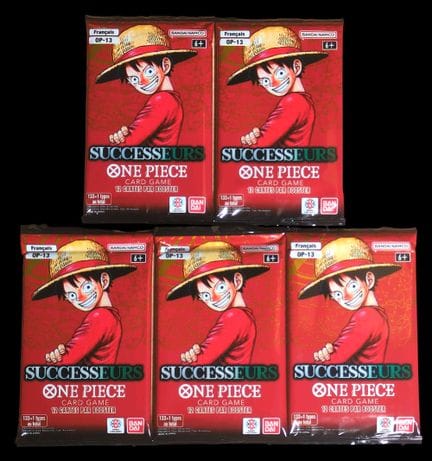 Set aus 5 versiegelten „One Piece“-Boostern
Serie 