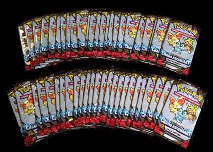 Set mit 50 versiegelten Pokémon-Booster-Päckchen –