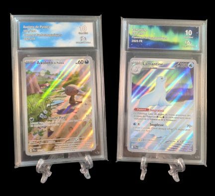 Set aus 2 bewerteten Pokémon-Karten – Collect Aura