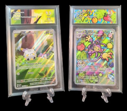 Set aus 2 bewerteten Pokémon-Karten – Collect Aura