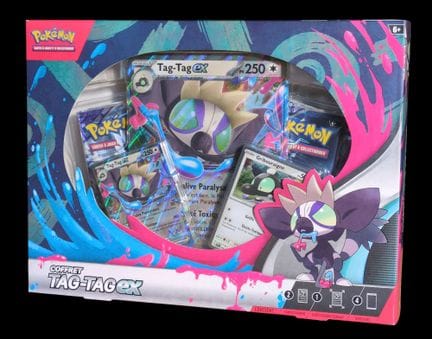 Versiegeltes Pokémon-Set: Tag-Tag ex-Set
Auf Franz