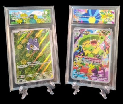 Set of 2 graded Pokémon cards - Collect Aura 9.5:
