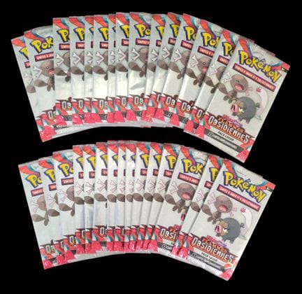 Set mit 30 versiegelten Pokémon-Booster-Päckchen a