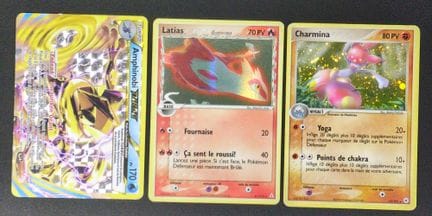 Set of 3 Pokémon cards:
- Amphinobi TURBO 41/122 -