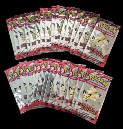 Set mit 30 versiegelten Pokémon-Booster-Packs „Loi
