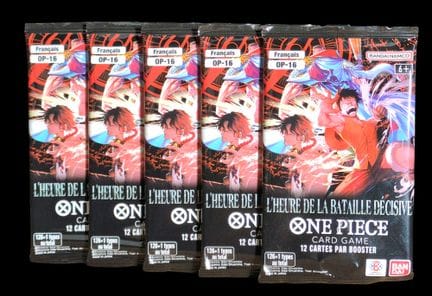 Set mit 5 versiegelten „One Piece“-Boostern 
Serie