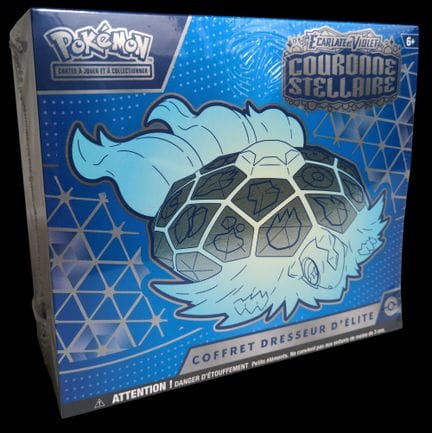 Versiegelte Pokémon-Box: Elite Trainer Box (ETB).
