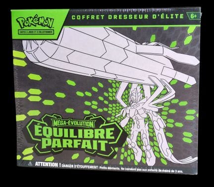 Versiegelte Pokémon-Box: Elite Trainer Box (ETB).
