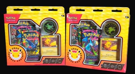Set aus 2 versiegelten Pokémon-Boxen zum Pokémon-T