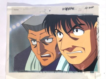HAJIME NO IPPO
Dibujo en celuloide con tinta y gou