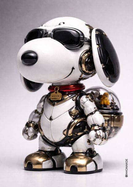 Monakoe - Nacido en 1977 - Snoopy - Pequeño robot 