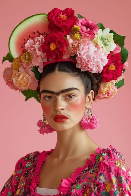 Sébastien OLIVER - Fruit de Frida - Impresión sobr
