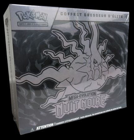 Coffret Pokémon scellé : Elite Trainer Box (ETB).
