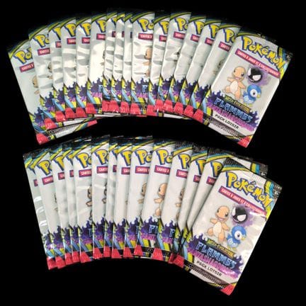 Set di 30 buste Pokémon Pack Loisir sigillate 
Ser