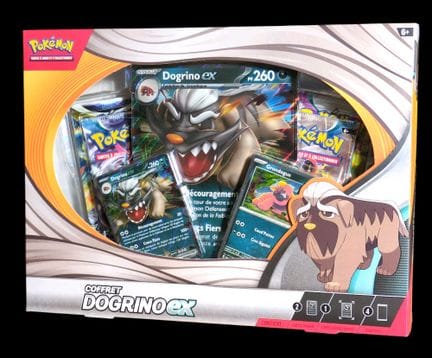 Coffret Pokémon scellé : Coffret Dogrino ex
En fra