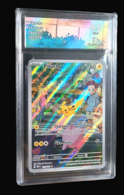 Carte Pokémon gradée Pikachu 173/165 – Collect Aur