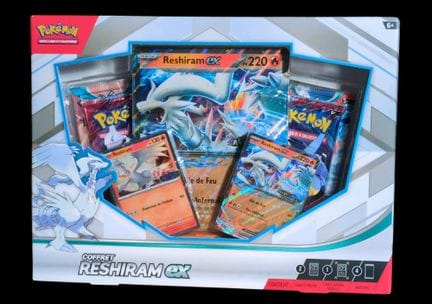Coffret Pokémon scellé : Coffret Reshiram ex.
En f