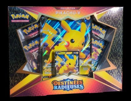 Coffret Pokémon scellé : Collection Pikachu-V.
Sér