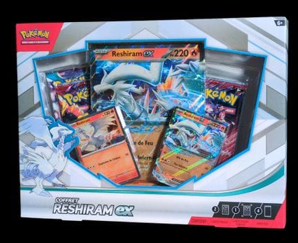 Coffret Pokémon scellé : Coffret Reshiram ex 
En f