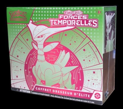 Coffret Pokémon scellé : Elite Trainer Box (ETB).
