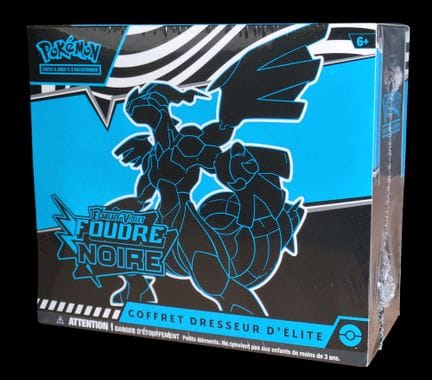 Coffret Pokémon scellé : Elite Trainer Box (ETB).
