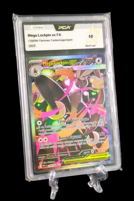 Carte Pokémon gradée Méga-Lockpin ex (128/094) – P