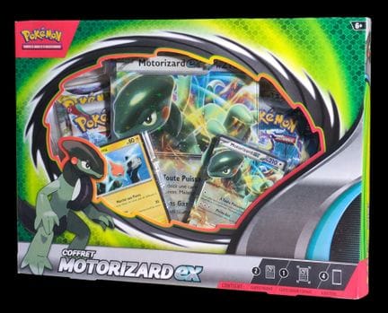 Cofanetto Pokémon sigillato: Cofanetto Motorizard 