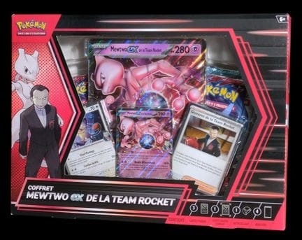 Coffret Pokémon scellé : Coffret Mewtwo ex de la T
