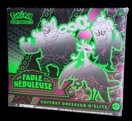 Coffret Pokémon scellé : Elite Trainer Box (ETB). 