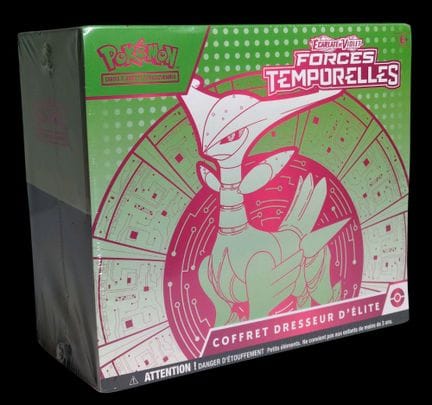 Coffret Pokémon scellé : Elite Trainer Box (ETB).
