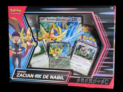 Cofanetto Pokémon sigillato: Cofanetto Zacian ex d