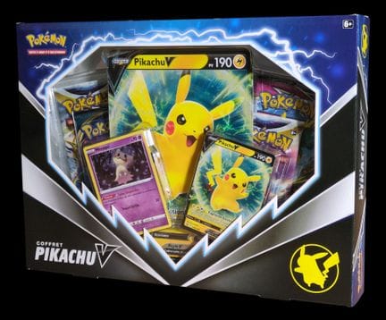 Coffret Pokémon scellé : Coffret Pikachu V
En fran