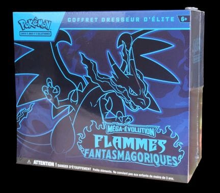 Coffret Pokémon scellé : Elite Trainer Box (ETB). 