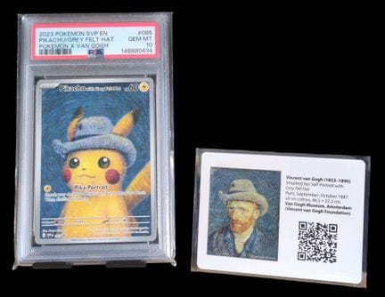 Carte Pokémon gradée Pikachu with Grey Felt Hat (S