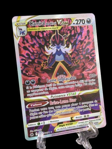 Carte Pokémon Clamiral de Hisui VSTAR GG52/GG70
Sé
