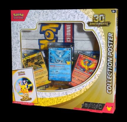 Coffret Pokémon scellé : Collection Poster 30e Ann