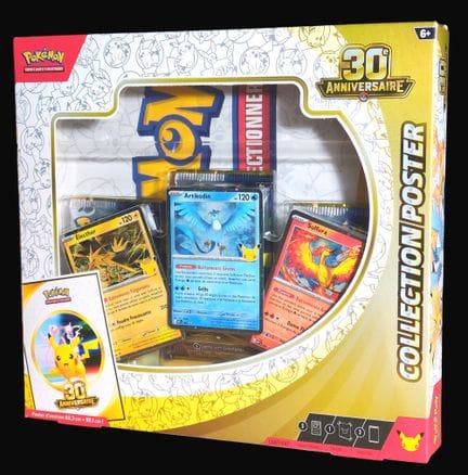 Coffret Pokémon scellé : Collection Poster 30e Ann