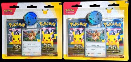 Confezione composta da 2 duopack Pokémon sigillati
