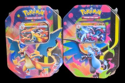 Réunion de 2 Pokébox Pokémon scellées :
- Méga-Dra