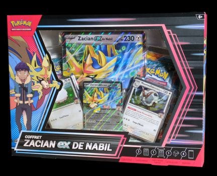 Coffret Pokémon scellé : Coffret Zacian ex de Nabi
