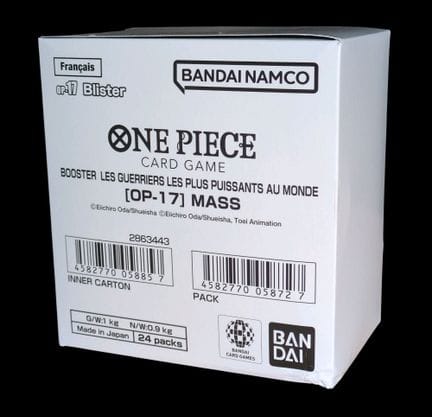 Confezione sigillata One Piece da 24 buste blister