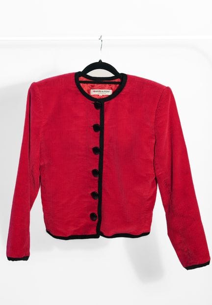 YVES SAINT LAURENT, Orilla Izquierda. 
Chaqueta de