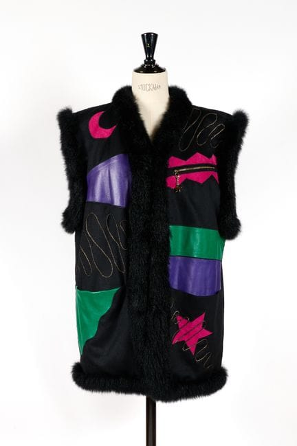 LOUIS FÉRAUD, SET. 
Cappotto senza maniche in lana