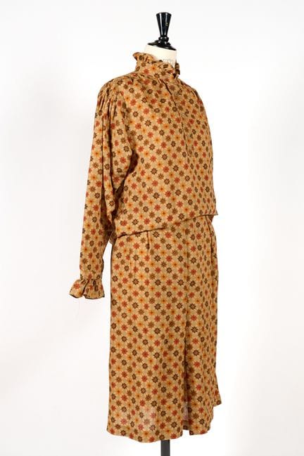 YVES SAINT LAURENT, Rive Gauche. 
Conjunto de fald