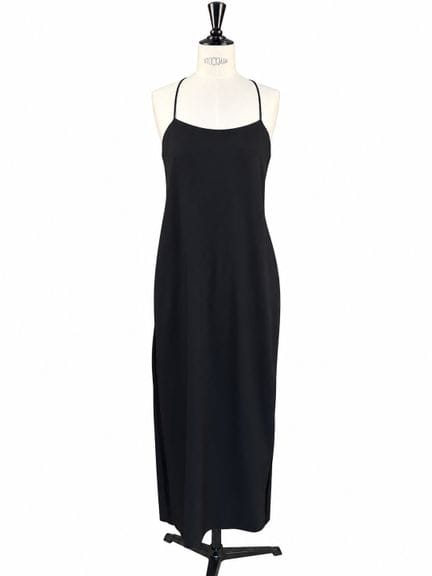 YVES SAINT LAURENT, variación. 
Vestido largo de c