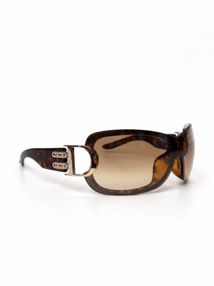 DIOR. 
Par de gafas de sol con patillas decoradas 