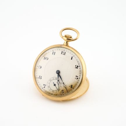 Orologio da tasca in oro 18 carati (750 millesimi)