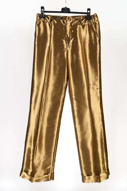 GUCCI x Frida GIANNINI. 
Pantaloni dritti e larghi