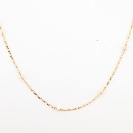 Kette aus 18 Karat Gelbgold (750 Tausendstel) mit 